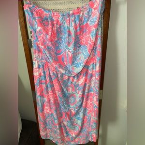 Lilly Pulitzer Tube Top Dress Large